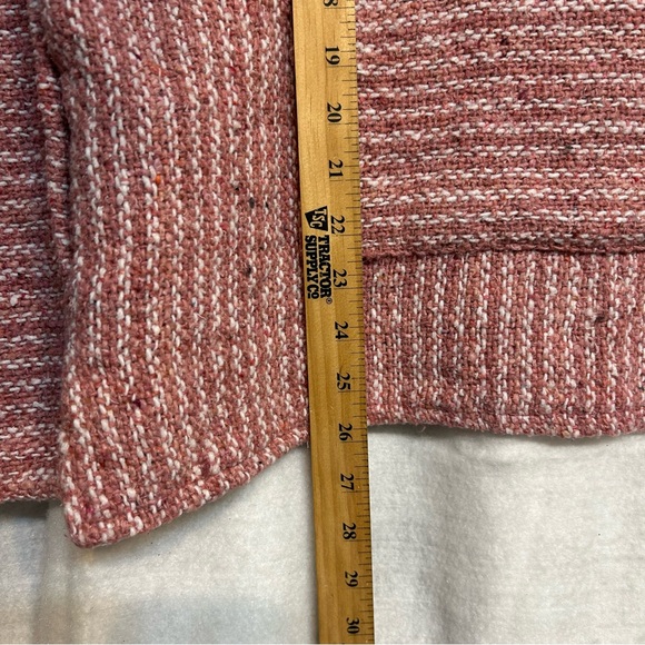 Pilotzi Oversized Boxy Mexican Hooded Poncho Women’s S Woven Multicolored - Picture 7 of 7